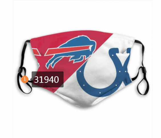 NFL Buffalo Bills 112020 Dust mask with filter